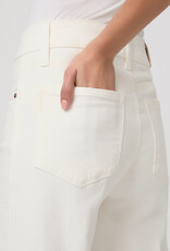 Paige Sasha Ankle Wide Leg - Tonal Ecru