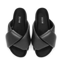 ROAM Foldy Puffy Sandal - Black