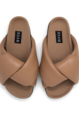 ROAM Foldy Puffy Sandal - Nude
