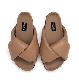 ROAM Foldy Puffy Sandal - Nude