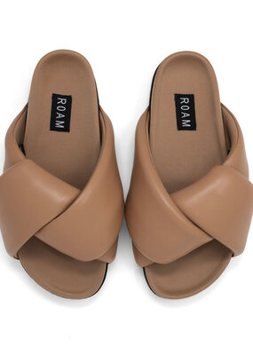ROAM Foldy Puffy Sandal - Nude