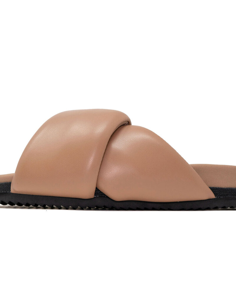 ROAM Foldy Puffy Sandal - Nude