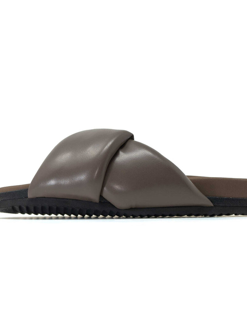 ROAM Foldy Puffy Sandal - Taupe