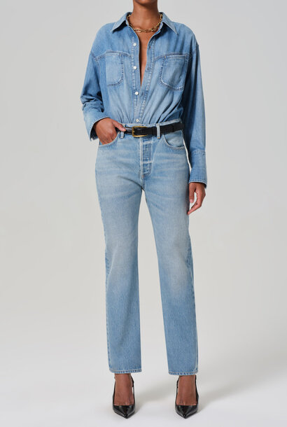 Blaine High Rise Straight - Gemini