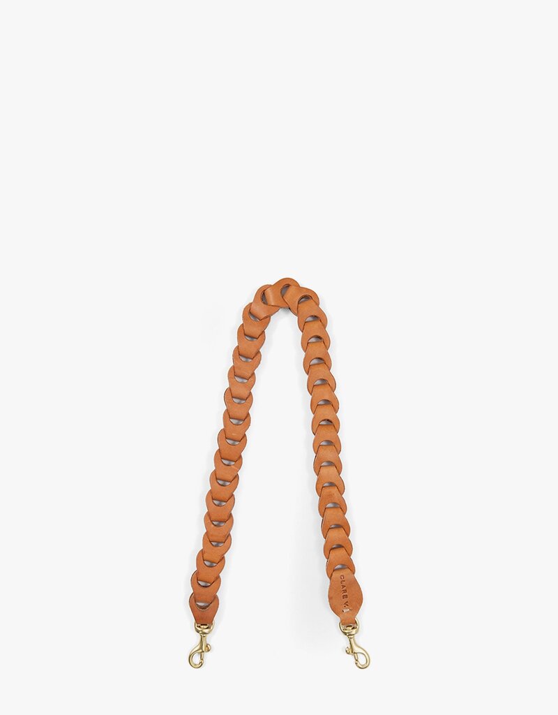 Clare V. Shoulder Strap - Cuoio