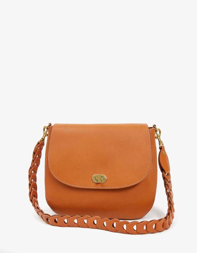 Clare V. Shoulder Strap - Cuoio