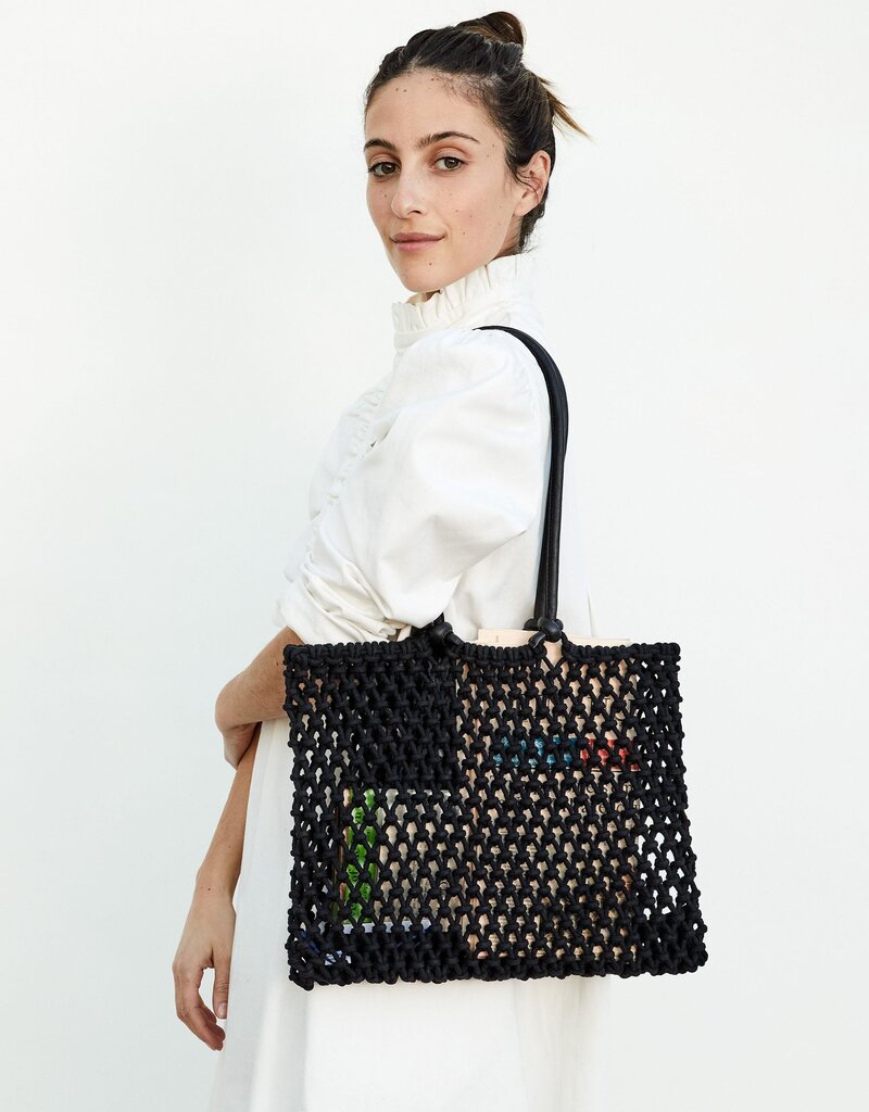 Clare V. Sandy Tote - Black