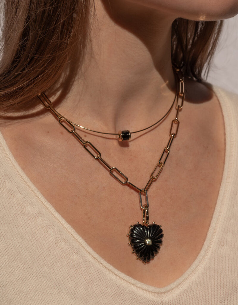 Thatch Malene Necklace - Onyx
