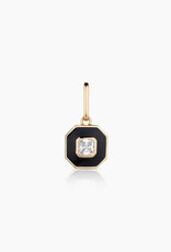Thatch Florence Black Enamel Charm