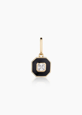 Thatch Florence Black Enamel Charm