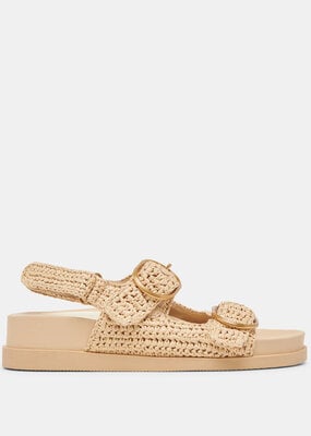 Dolce Vita Starla Crochet Sandal - Light Natural