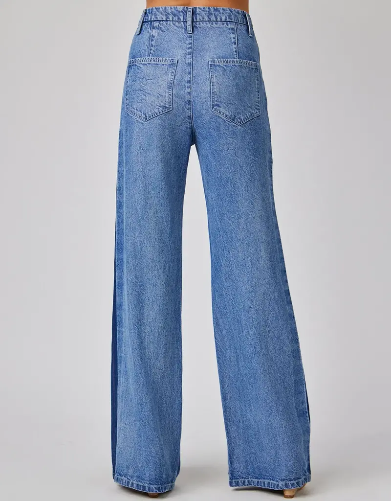 Bella Dahl Anya Side Tacked Released Jean