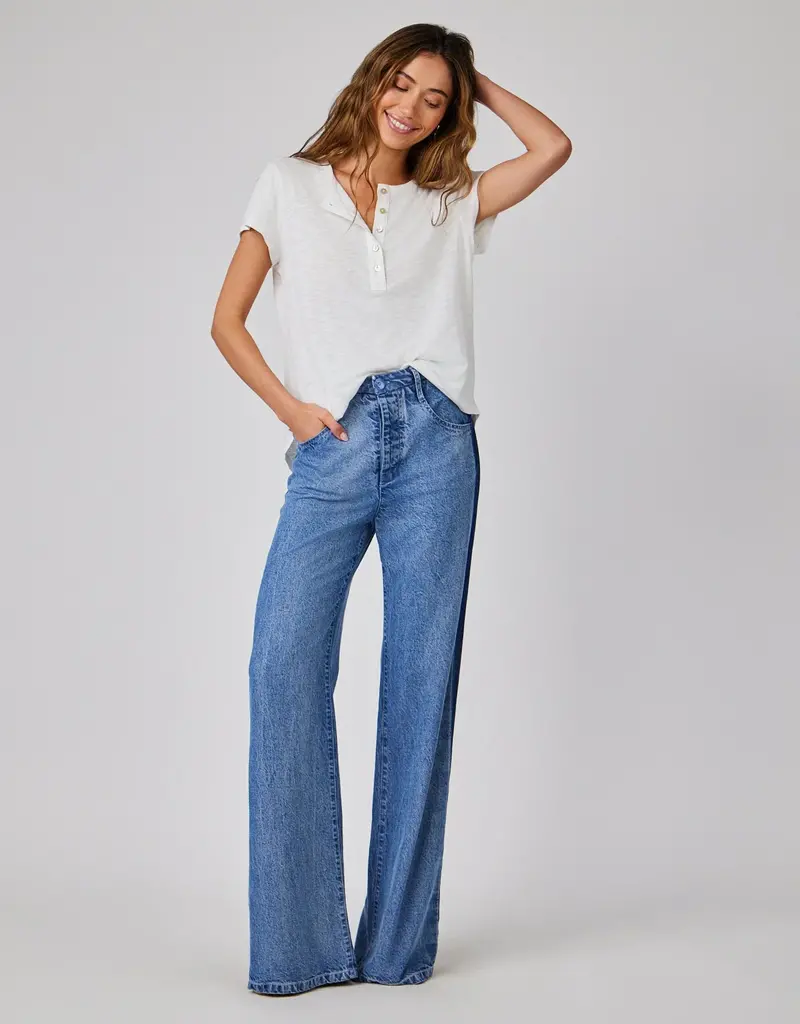 Bella Dahl Anya Side Tacked Released Jean