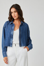 Bella Dahl Oversize Cropped Shacket
