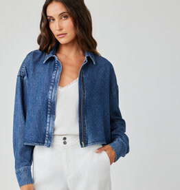 Bella Dahl Oversize Cropped Shacket
