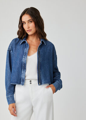 Bella Dahl Oversize Cropped Shacket