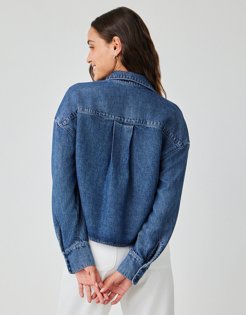 Bella Dahl Oversize Cropped Shacket