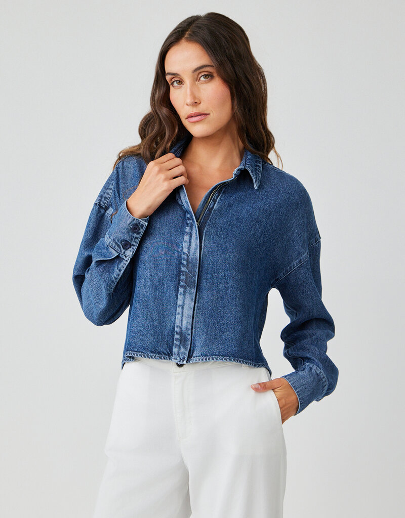 Bella Dahl Oversize Cropped Shacket