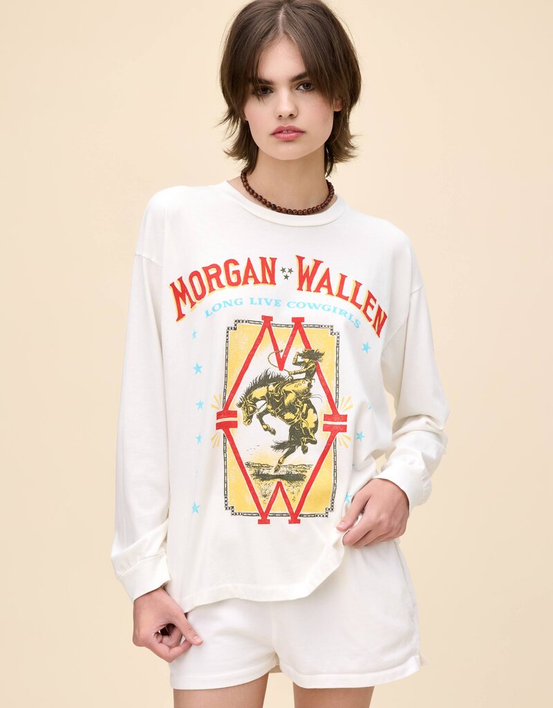 Daydreamer Morgan Wallen Long Live Cowgirls Relaxed Long Sleeve