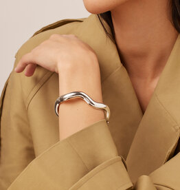 Jenny Bird Ola Bangle - Silver