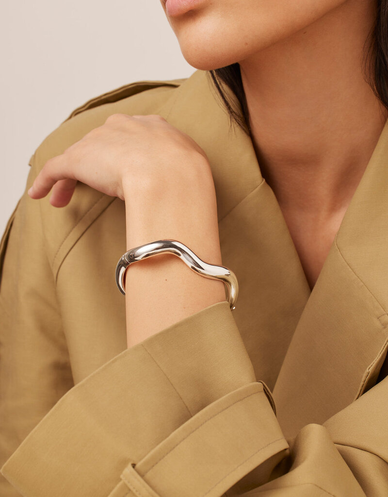 Jenny Bird Ola Bangle - Silver