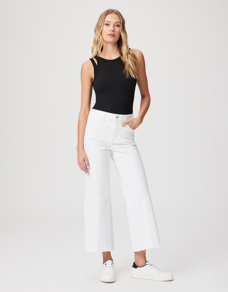 Paige Anessa Wide Leg - Crisp White