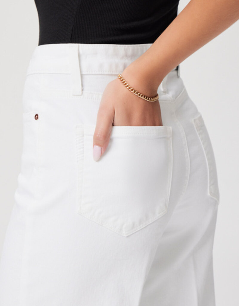 Paige Anessa Wide Leg - Crisp White