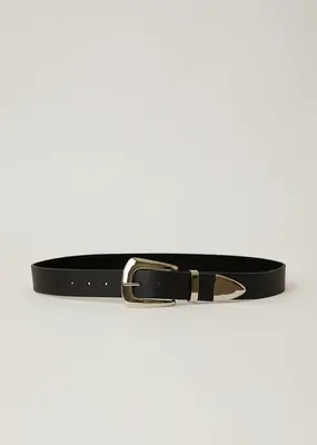 B-Low the Belt Jordana Mini Belt - Black/Silver