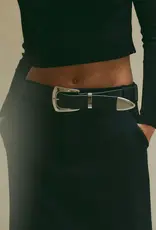 B-Low the Belt Jordana Mini Belt - Black/Silver