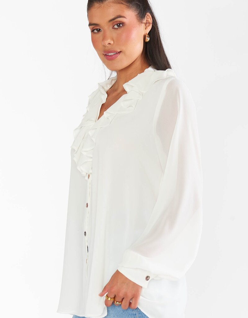 Show Me Your Mumu Suki Ruffle Top