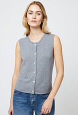 French Connection Cosysoft Buttoned Sweater Vest