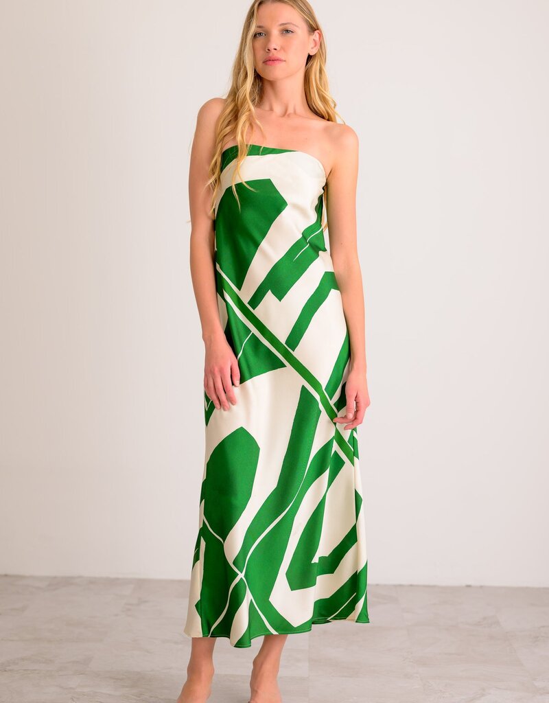 Lavender Brown Talia Maxi Dress