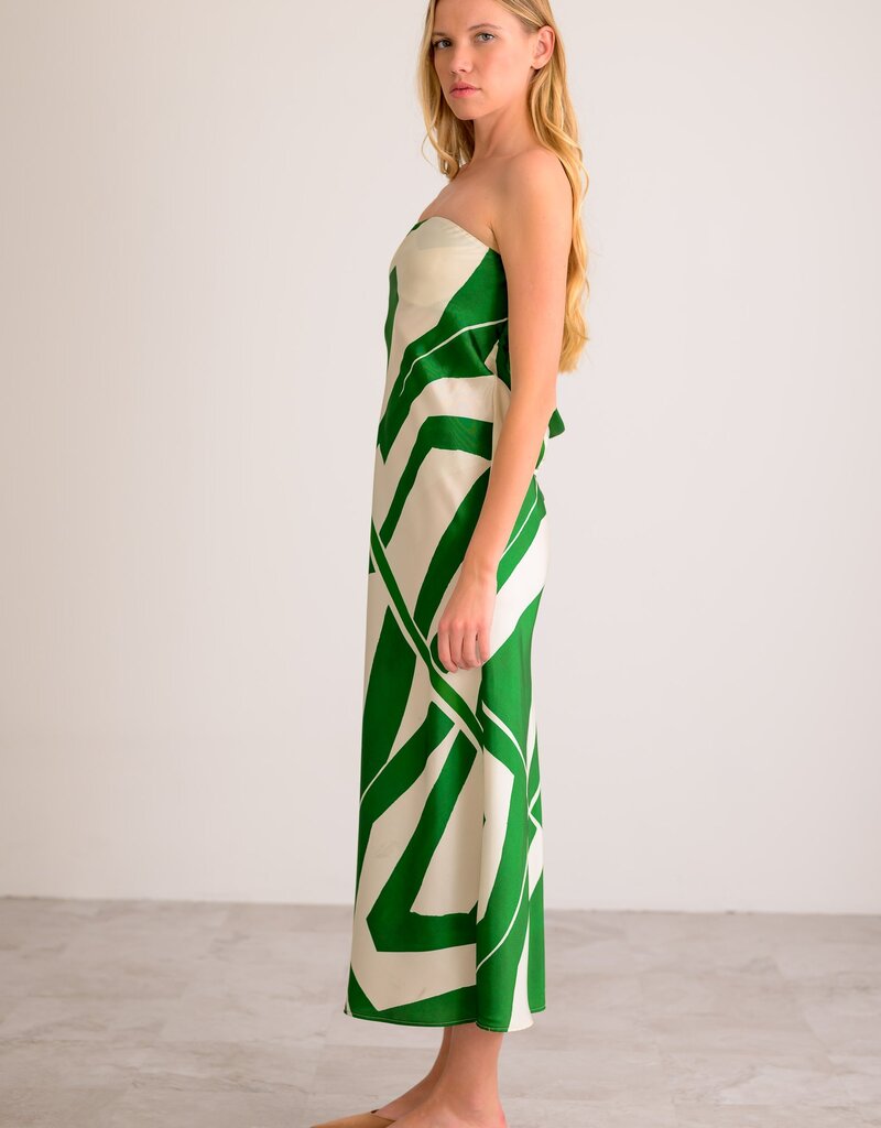Lavender Brown Talia Maxi Dress