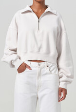 AGOLDE Bethan Quarter Zip Sweatshirt