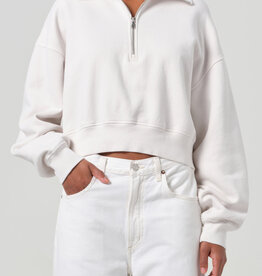 AGOLDE Bethan Quarter Zip Sweatshirt