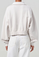 AGOLDE Bethan Quarter Zip Sweatshirt