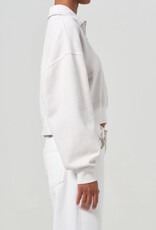 AGOLDE Bethan Quarter Zip Sweatshirt