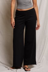 perfectwhitetee Amber French Terry Wide Leg Trouser