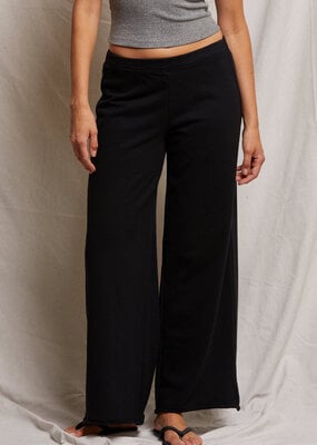perfectwhitetee Amber French Terry Wide Leg Trouser