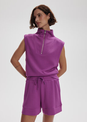 Varley Magnolia Half Zip Tank