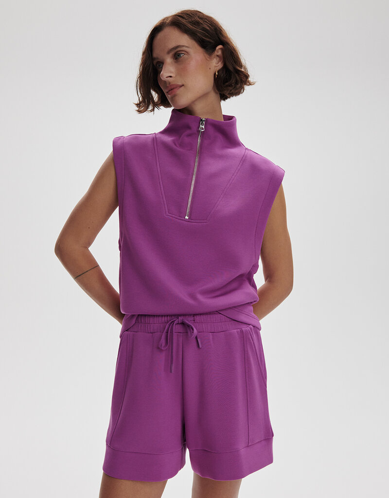 Varley Magnolia Half Zip Tank
