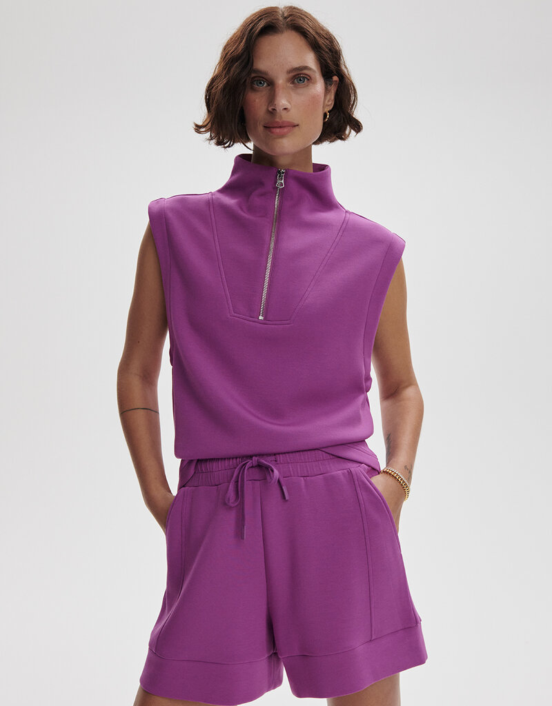 Varley Magnolia Half Zip Tank