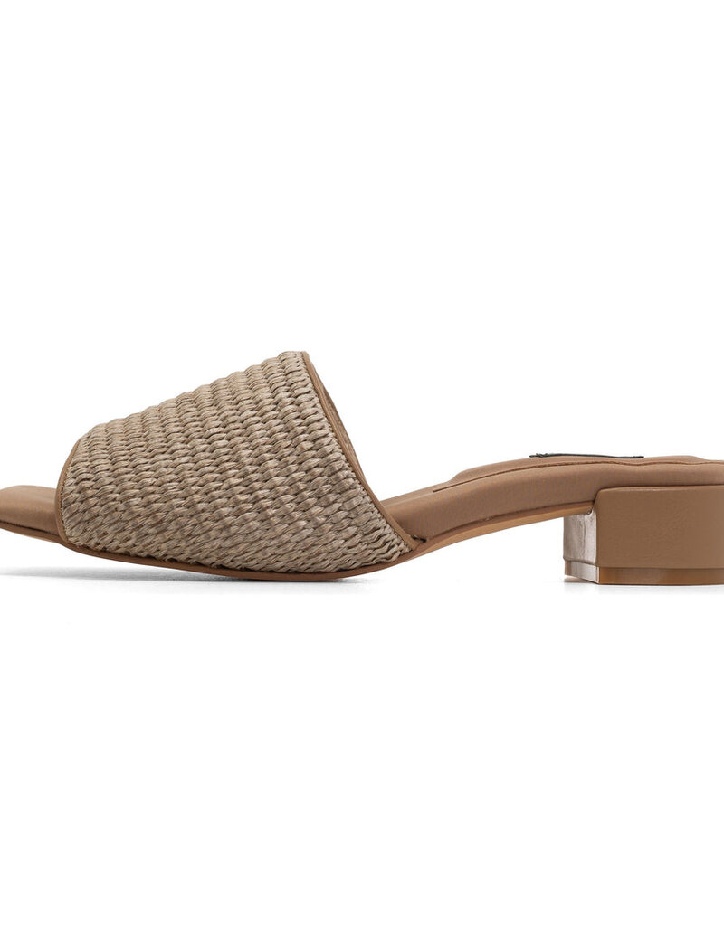 ROAM Raffia Square Sandal