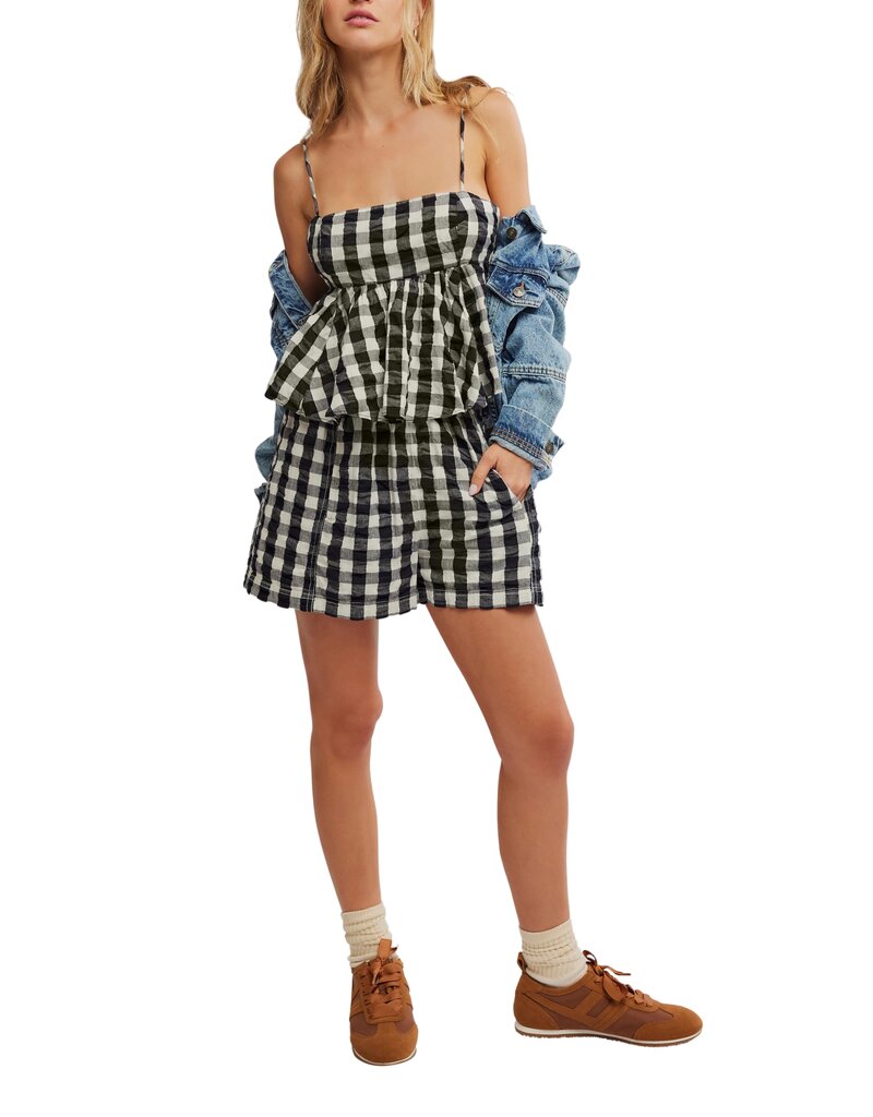 Free People Mia Plaid Tank