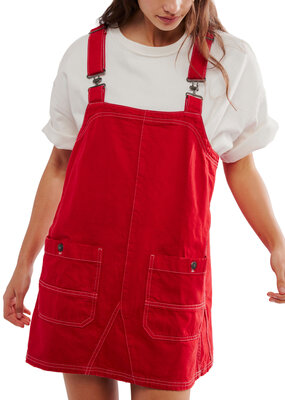 Free People Overall Smock Mini