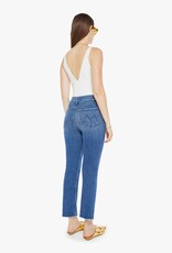 Mother High Waisted Rider Ankle Step Fray - Over The Top