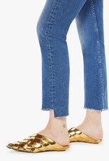 Mother High Waisted Rider Ankle Step Fray - Over The Top
