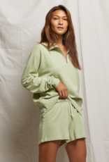 perfectwhitetee Maren Half-Zip Sweatshirt