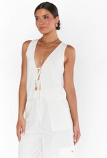 Show Me Your Mumu Time Out Tie Top