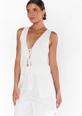 Show Me Your Mumu Time Out Tie Top